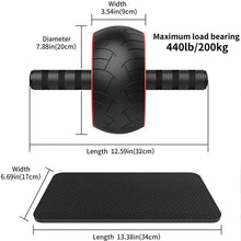 Cargar imagen en el visor de la galería, Rueda para entrenamiento muscular, entrenador Abdominal para Fitness
