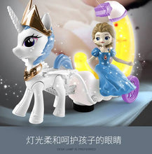 Cargar imagen en el visor de la galería, Carruaje de princesas con pony MOD HJ538
