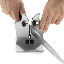 Cargar imagen en el visor de la galería, Afiladores de cuchillos con asiento, afilador profesional, máquina para afilar cuchillos con asiento, accesorios de herramientas de cocina MOD GH-3074
