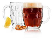 Cargar imagen en el visor de la galería, Tarro cervecero de 570  ml reforzado cristal MOD PIÑA
