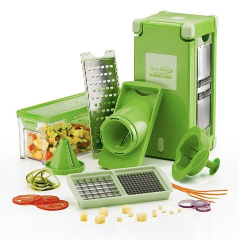 Magic Cube Multi Rallador Procesador Cortador De Verduras - mychinashop.com