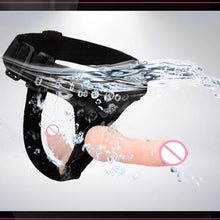 Cargar imagen en el visor de la galería, Dildo doble realista para mujer, hombre y parejas, bragas para lesbiana Gay, MOD 22020
