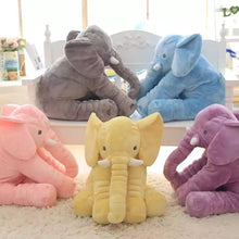 Cargar imagen en el visor de la galería, Peluche de ELEFANTE 60 cm de largo - mychinashop.com
