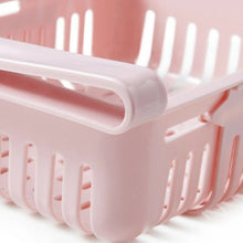 Cargar imagen en el visor de la galería, Organizador de cocina ajustable, estante de almacenamiento para nevera, congelador, cajón extraíble, ahorrador de espacio MOD 680715
