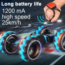 Cargar imagen en el visor de la galería, Coche todo terreno Coche de Control remoto de deformación por inducción de gestos para niños, coche de juguete controlado a mano, todoterreno, escalada, tracción en las cuatro ruedas MOD TOY-516 EXTRA GRANDE
