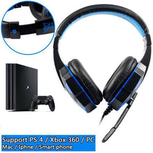 Cargar imagen en el visor de la galería, 3,5mm juegos por cable auriculares estéreo jugador auriculares  PC780
