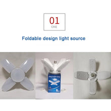 Cargar imagen en el visor de la galería, Lámpara de cadena Nemo LED, ajustable libremente, ángulo plegable, lámpara de ventilador para garajes, sótanos, talleres, luz interior, lámpara interior Mod E27W60T07 - mychinashop.com

