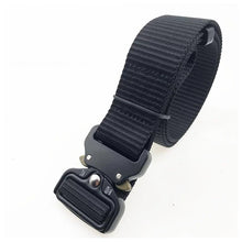 Cargar imagen en el visor de la galería, Cinturón militar de nailon táctico para hombre, correa de cintura de combate para entrenamiento de caza al aire libre con hebilla de Metal resistente, alta calidad - mychinashop.com
