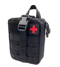 Cargar imagen en el visor de la galería, Bolsa para Kit médico táctico para exteriores, botiquín de primeros auxilios de viaje, montañismo, escalada en roca, salvavidas, deportivo, paquete de cintura
