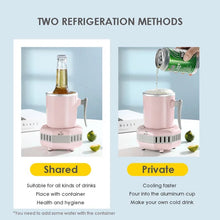 Cargar imagen en el visor de la galería, Vaso refrigerador  térmico portátil de bebidas de Cola, cerveza, café, zumo, agua ZLB-0101
