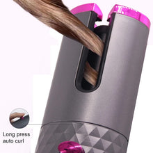 Cargar imagen en el visor de la galería, Rizador de pelo automático, plancha de cerámica para rizar el cabello, varita, rizador, inalámbrico, carga USB MOD 0629
