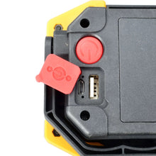 Cargar imagen en el visor de la galería, Yabstrip-foco Led portátil de trabajo, linterna COB recargable con USB 2x18650, para caza, Camping.  AM-839
