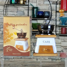Cargar imagen en el visor de la galería, Molinillo de café Manual, molinillo Manual de cerámica pequeño, molinillo de café en polvo para el hogar, núcleo de molienda de cerámica MOD ZE-488

