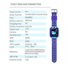 Cargar imagen en el visor de la galería, Reloj de pulsera inteligente y preciso para Android e IOS Dispositivo de pulsera con control remoto de llamada de emergencia y localización en tiempo Real para niños y estudiantes
