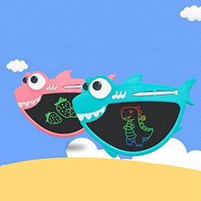Cargar imagen en el visor de la galería, Shark-tableta de escritura LCD borrable, Libro de La Doodle a Color, dibujo de dibujos animados, arte de animales, herramientas de aprendizaje educativo MOD XZ17
