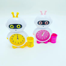 Cargar imagen en el visor de la galería, Reloj despertador con lapicero 20 cm altura
