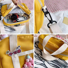 Cargar imagen en el visor de la galería, Bolso de mano KAWAI con compartimentos más grandes para mujer FD-71

