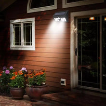 Cargar imagen en el visor de la galería, Lámpara de led doble impermeable energía Solar alimentada por movimiento Sensor de cuerpo humano patio luz de pared al aire libre calle seguridad lámpara Mod TS-E672 - mychinashop.com
