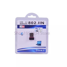 Cargar imagen en el visor de la galería, Mini USB 2,0 802.11n 150Mbps adaptador de red Wifi para Windows PC Linux 9910 MOD WL04 - mychinashop.com
