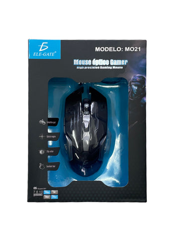 Mouse Gamers inalámbrico colores RGB MOD M021 - mychinashop.com