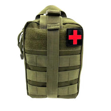 Cargar imagen en el visor de la galería, Bolsa para Kit médico táctico para exteriores, botiquín de primeros auxilios de viaje, montañismo, escalada en roca, salvavidas, deportivo, paquete de cintura

