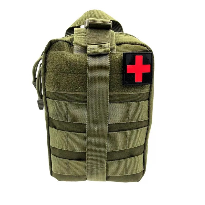 Bolsa para Kit médico táctico para exteriores, botiquín de primeros auxilios de viaje, montañismo, escalada en roca, salvavidas, deportivo, paquete de cintura