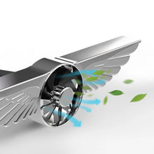 Cargar imagen en el visor de la galería, Aromatizante carro Clip de fragancia para coche, ambientador de ventilación de aire giratorio, accesorios de decoración, ornamento alas
