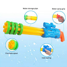 Cargar imagen en el visor de la galería, Pistola de agua de plástico para niños, juguete de pistola de agua portátil para playa, piscina al aire libre, pistolas de agua de bombeo, regalo para niños MOD TOY121
