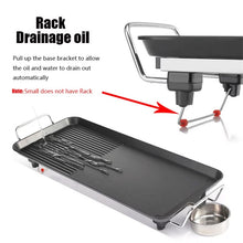 Cargar imagen en el visor de la galería, Parrilla eléctrica para barbacoa, horno antiadherente, multifuncional, sin humo, para el hogar, Aire libre, Control inteligente de temperatura, SK04 MOD HOG 72S
