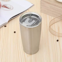 Cargar imagen en el visor de la galería, Vaso tipo yeti liso Vasos aislados de acero inoxidable con tapas, vaso de doble pared aislado al vacío, Úsala como taza de viaje, taza de café  30 oz 900 ml MOD 2005
