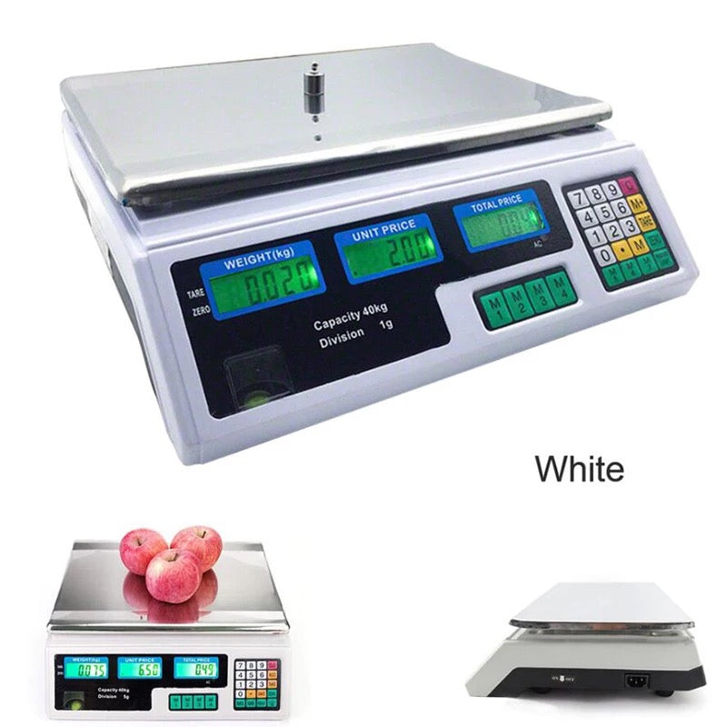 Báscula electrónica portátil para pesar alimentos, herramienta de medición de precisión, 2g-40kg MOD 4893