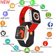 Cargar imagen en el visor de la galería, Reloj inteligente D20 Ultra inteligente, pulsera con música, calorías, monitoreo del sueño, pasos, Bluetooth, carga USB, deportivo, Y68, novedad de 2023
