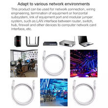 Cargar imagen en el visor de la galería, Cables Ethernet CAT-5e/CAT-5 RJ45, Cable de red LAN Ethernet para ordenadores, bujes, enrutadores ADSL, decodificadores digitales MOD WI.124. 10 m
