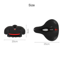 Cargar imagen en el visor de la galería, Sillon de bicicleta de montaña, gran trasero, amortiguadores de Gel, accesorios anchos y cómodos
