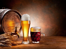 Cargar imagen en el visor de la galería, Tarro cervecero de 570  ml reforzado cristal MOD PIÑA
