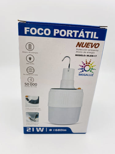 Foco de trabajo portátil Mod EM09W21 - mychinashop.com