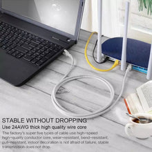 Cargar imagen en el visor de la galería, Cables Ethernet CAT-5e/CAT-5 RJ45, Cable de red LAN Ethernet para ordenadores, bujes, enrutadores ADSL, decodificadores digitales MOD WI.124. 3 m
