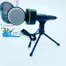 Cargar imagen en el visor de la galería, Podcast profesional de 3,5mm micrófono de Chat de voz micrófono de reducción de ruido Gaming Mic para ordenador portátil karaoke STREAMING MOD KM-20 - mychinashop.com
