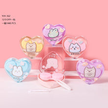 Cargar imagen en el visor de la galería, Estuché de pupilente KAWAI corazón MOD YJH-367
