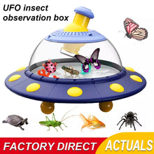 Cargar imagen en el visor de la galería, Critter-Caja portátil de observación de insectos observatorio burbuja platillo volador  para niños, Kit de experimentos de biología, juguetes Stem, regalos para niños MOD OBSERV.360 MOD 1208
