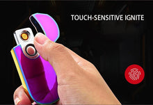 Cargar imagen en el visor de la galería, Sportscar-encendedor eléctrico de tungsteno Turbo, encendedor USB recargable, a prueba de viento MOD
