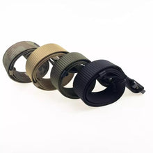 Cargar imagen en el visor de la galería, Cinturón militar de nailon táctico para hombre, correa de cintura de combate para entrenamiento de caza al aire libre con hebilla de Metal resistente, alta calidad - mychinashop.com
