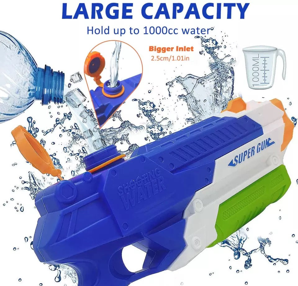 Pistolas de agua para niños y adolescentes, juguetes de lucha contra el agua, pistola de chorro de agua de alta presión, para piscina al aire libre, juguetes de verano MOD TOY114