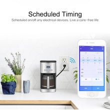 Cargar imagen en el visor de la galería, Toma de corriente inteligente con WiFi, Control por Móvil a distancia, aplicación EWeLink, enchufe de Control por voz, enchufe estadounidense, 10A MOD CH-69 - mychinashop.com
