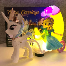 Cargar imagen en el visor de la galería, Carruaje de princesas con pony MOD HJ538
