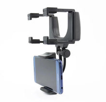 Cargar imagen en el visor de la galería, Soporte Universal de montaje de espejo retrovisor para coche, soporte para teléfono móvil, GPS, espejo retrovisor del coche, 360 ° - mychinashop.com
