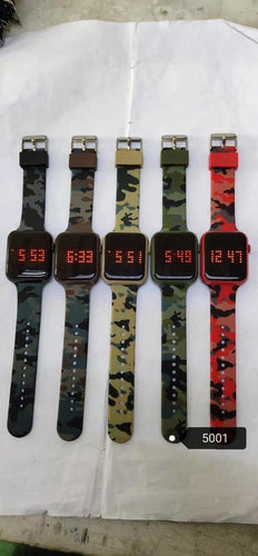 Reloj digital camuflaje Mod 5001 - mychinashop.com