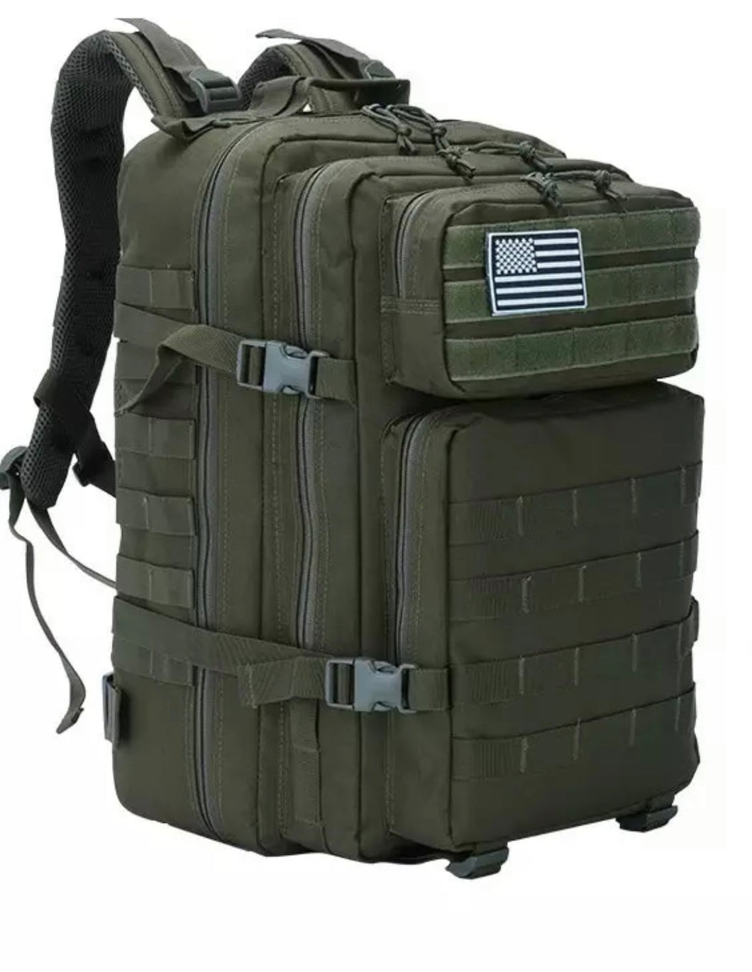 Táctica del Ejército para Hombre, Bolsa de Asalto Militar de Gran Capacidad para Caza, Acampada, Senderismo y Otras Actividades al Aire Libre, 45 L, 3P EDC MOD 9896