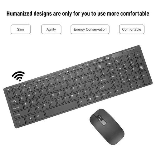Teclado wirles Mod TJ-920 Teclado y ratón para videojuegos, teclado inalámbrico con retroiluminación, Kit de Gamer, juego de ratón de juego de 101 teclas para PC y portátil - mychinashop.com