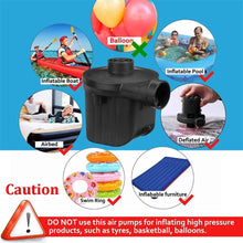 Cargar imagen en el visor de la galería, bomba inflable de llenado rápido para toma de corriente , cama de piscina inflable, juguete para uso doméstico, 30W/24W MOD JJYP73
